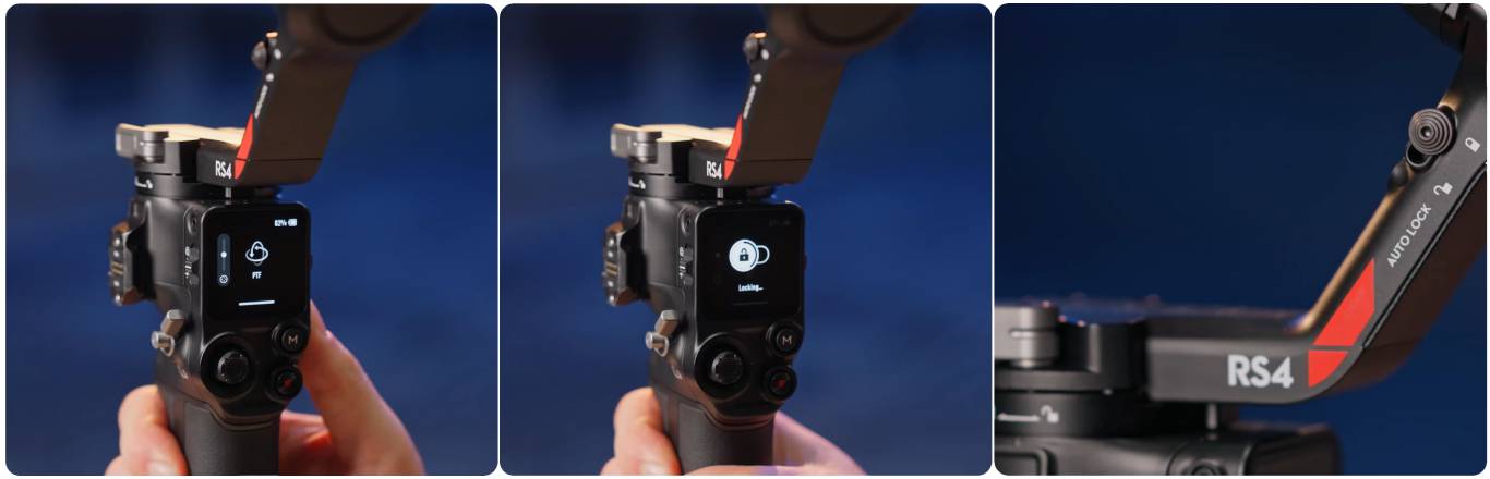 Khóa trục tự động thế hệ 2 của DJI RS 4