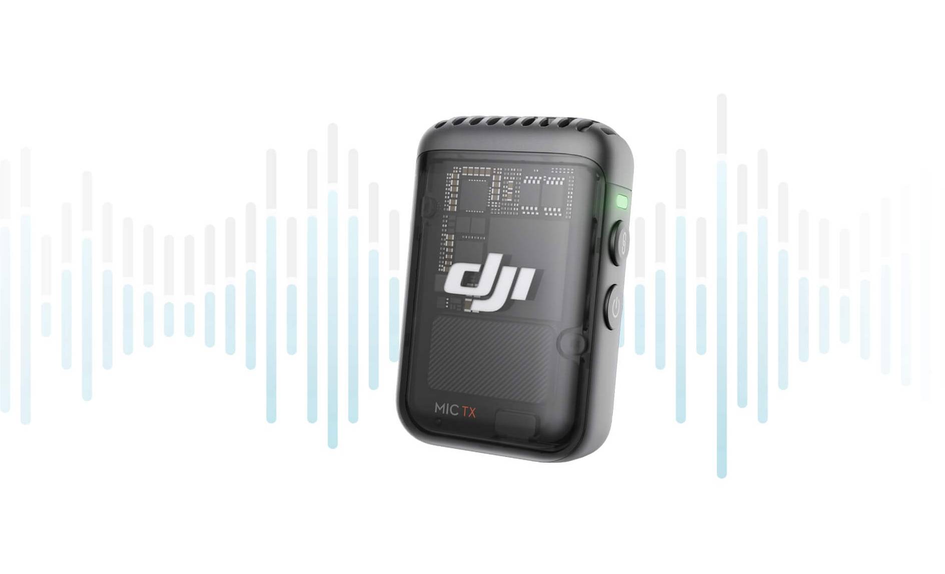 DJI Mic 2 - Hai màu trắng đen